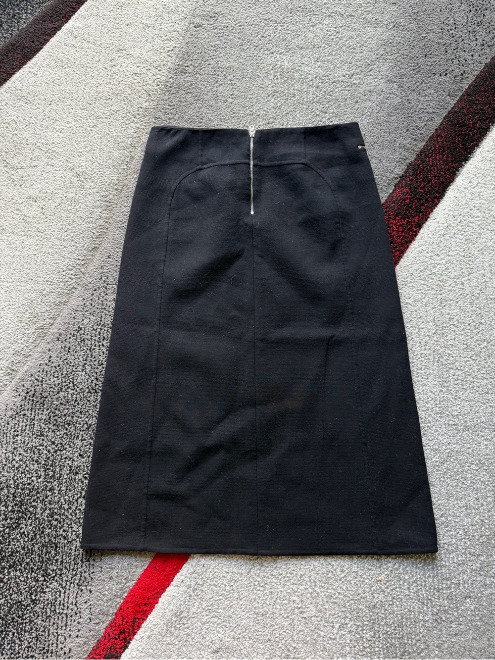Marc Jacobs Black Wool Blend MIDI Pencil Skirt - Picture 3 of 4